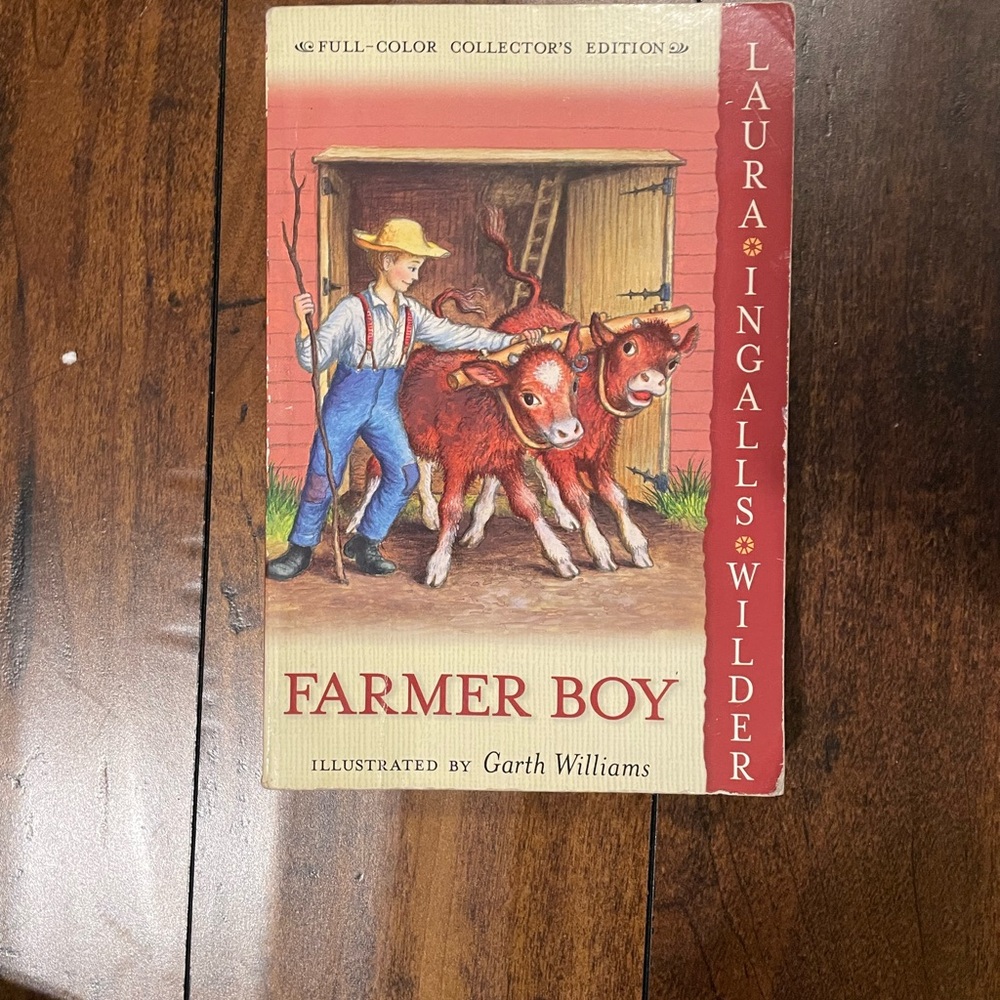 Farmer Boy by Laura Ingalls Wilder Book